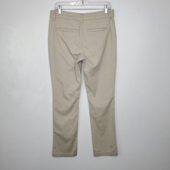 Arizona Schoolgirl Straight Tan Classic Leg Pants, NWT, 11 Average (Juniors) - Picture 6 of 14